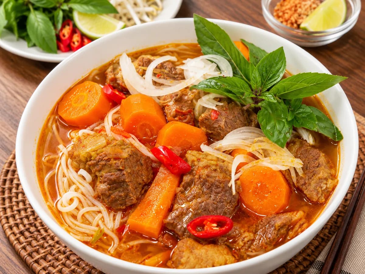 Vietnamese Beef Stew with Vermicelli