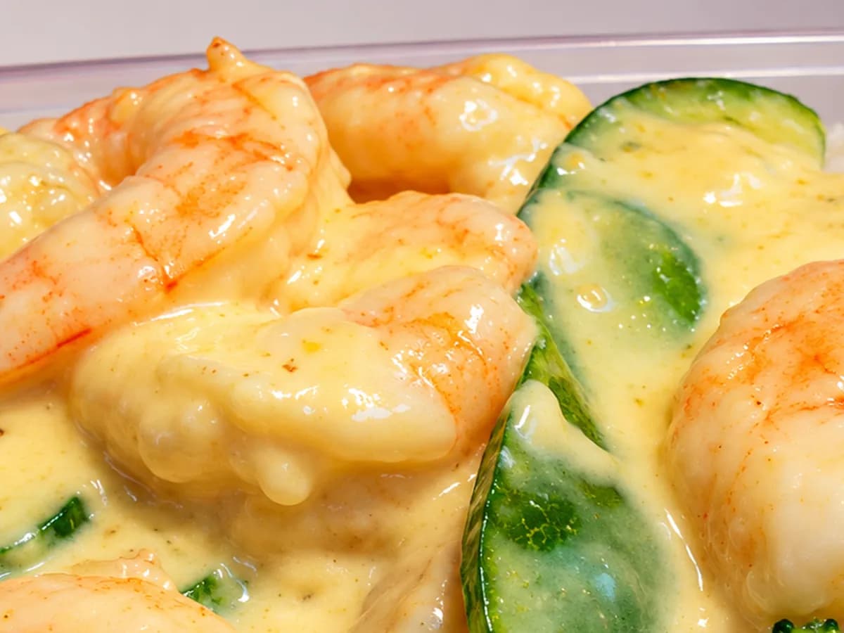 Creamy Rice Prawn