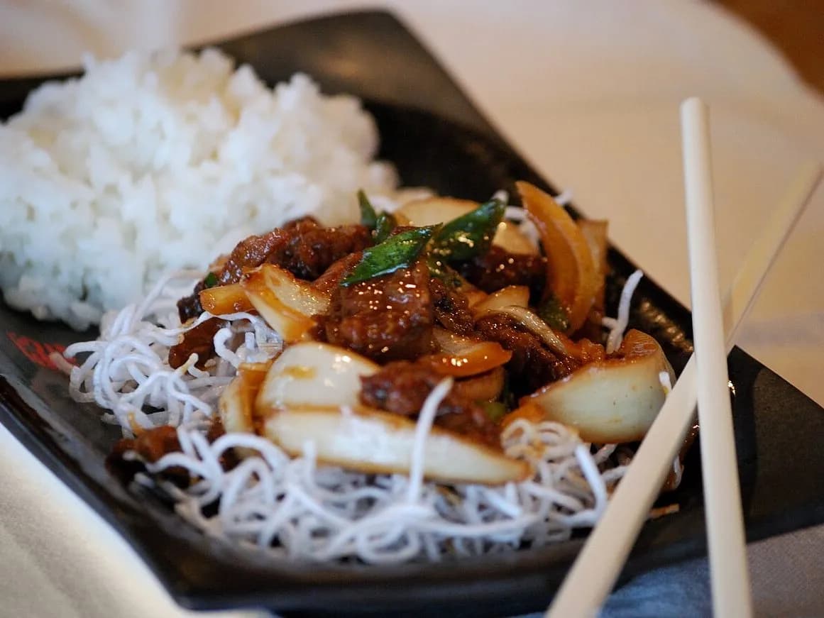 Mongolian Beef Noodle